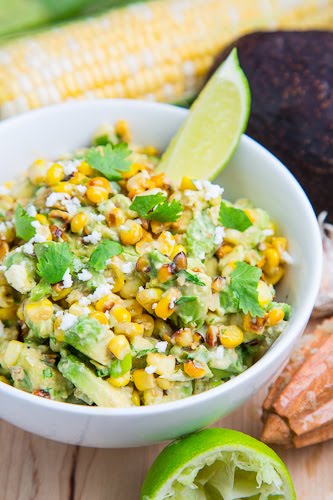 Esquites (Mexican Corn Salad) with Avocado Esquites (Mexican Corn Salad) with Avocado