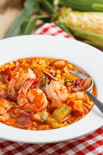 Shrimp and Roasted Corn Chowder Shrimp and Roasted Corn Chowder