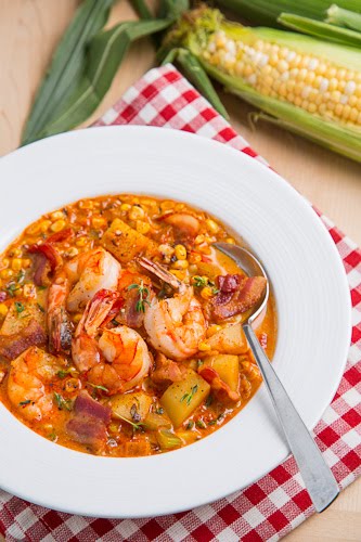 Shrimp and Roasted Corn Chowder Shrimp and Roasted Corn Chowder