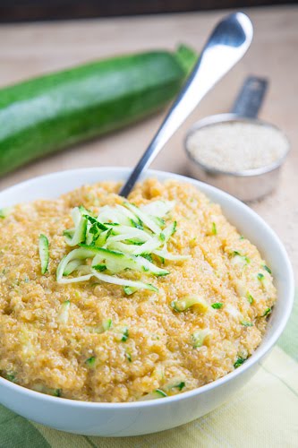 Cheesy Zucchini Quinoa Cheesy Zucchini Quinoa