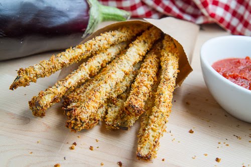 Crispy Baked Eggplant Fries Crispy Baked Eggplant Fries