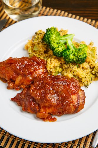 Slow Cooker Bacon Wrapped Apple BBQ Chicken Slow Cooker Bacon Wrapped Apple BBQ Chicken