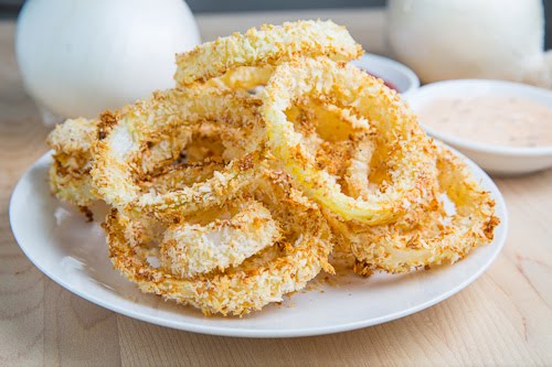 Crispy Baked Onion Rings Crispy Baked Onion Rings