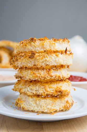 Crispy Baked Onion Rings Crispy Baked Onion Rings