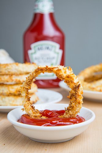 Crispy Baked Onion Rings Crispy Baked Onion Rings