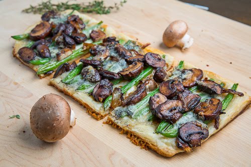 Green Bean and Mushroom Tart Green Bean and Mushroom Tart