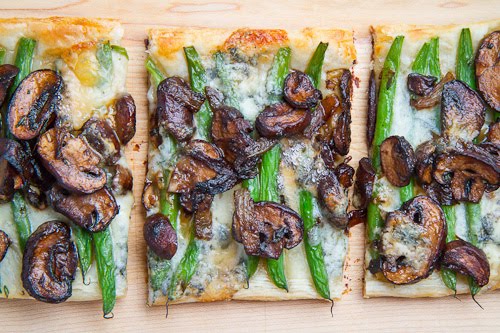 Green Bean and Mushroom Tart Green Bean and Mushroom Tart
