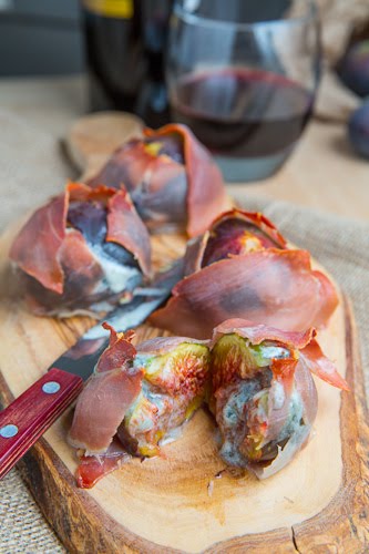 Prosciutto Wrapped Gorgonzola Stuffed Figs Prosciutto Wrapped Gorgonzola Stuffed Figs