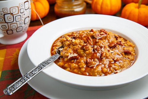 Slow Cooker Pumpkin Pie Steel Cut Oatmeal Slow Cooker Pumpkin Pie Steel Cut Oatmeal