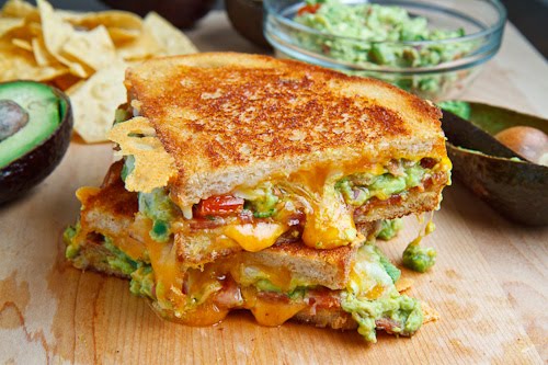 Bacon Guacamole Grilled Cheese Sandwich Bacon Guacamole Grilled Cheese Sandwich