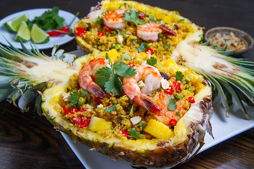 Pineapple and Shrimp Fried Quinoa Pineapple and Shrimp Fried Quinoa