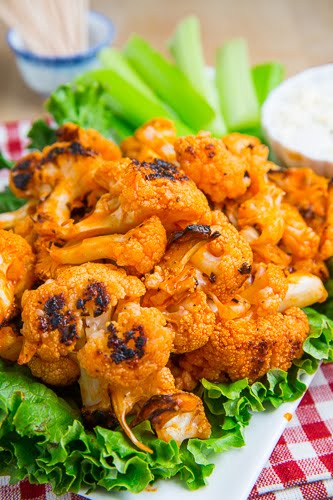 Buffalo Roasted Cauliflower Buffalo Roasted Cauliflower