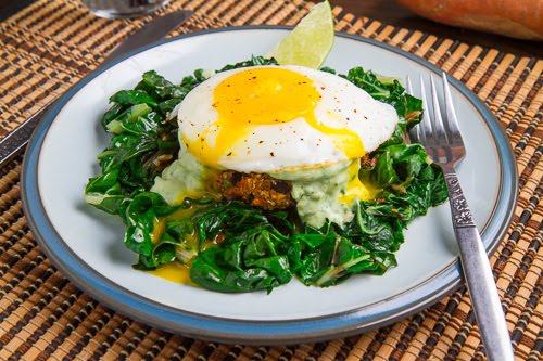 Chipotle Sweet Potato and Black Bean Quinoa Cakes with Creamy Avocado Sauce Chipotle Sweet Potato and Black Bean Quinoa Cakes with Creamy Avocado Sauce