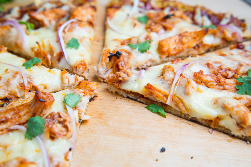 Cauliflower Pizza Crust (BBQ Chicken Pizza) Cauliflower Pizza Crust (BBQ Chicken Pizza)