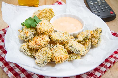 Beer Battered Crispy Baked Pickle Fries Beer Battered Crispy Baked Pickle Fries