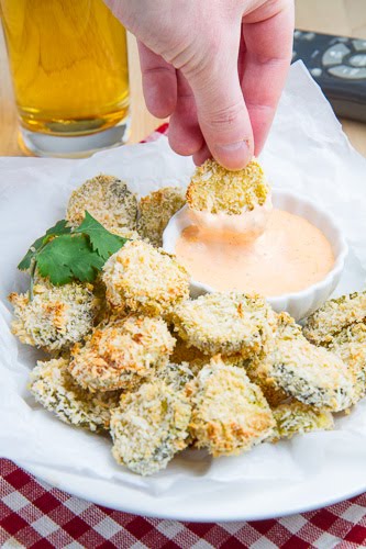 Beer Battered Crispy Baked Pickle Fries Beer Battered Crispy Baked Pickle Fries