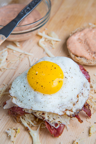 Breakfast Reuben Sandwich Breakfast Reuben Sandwich