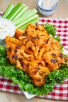 Buffalo Roasted Cauliflower Buffalo Roasted Cauliflower
