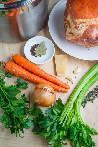 Ham Broth (and How to Cook a Smoked and Cured Picnic Ham) Ham Broth (and How to Cook a Smoked and Cured Picnic Ham)