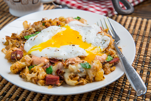 Reuben Cauliflower Corned Beef Hash Reuben Cauliflower Corned Beef Hash