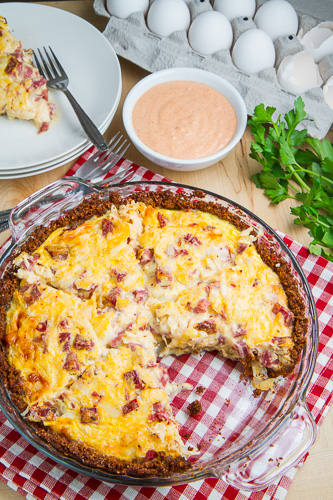 Reuben Quiche Reuben Quiche