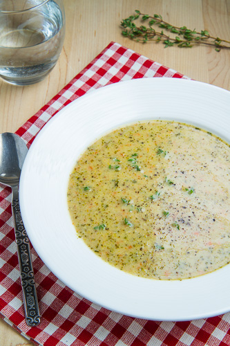 Roasted Broccoli and Cheddar Soup Roasted Broccoli and Cheddar Soup