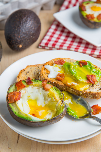Baked Avocado Bacon and Eggs Baked Avocado Bacon and Eggs