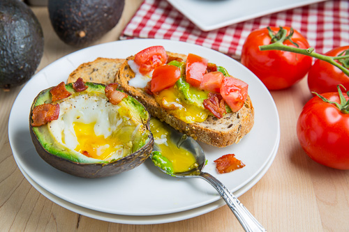 Baked Avocado Bacon and Eggs Baked Avocado Bacon and Eggs