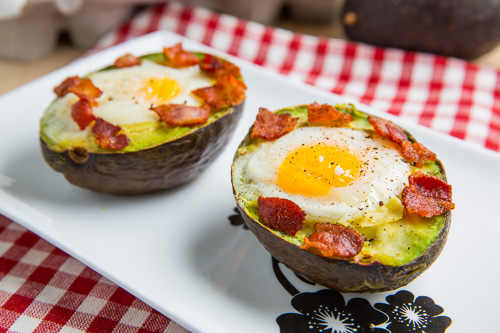 Baked Avocado Bacon and Eggs Baked Avocado Bacon and Eggs