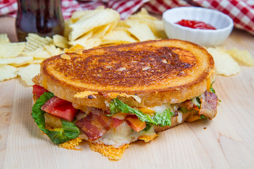 Bacon Double Cheeseburger Grilled Cheese Sandwich Bacon Double Cheeseburger Grilled Cheese Sandwich