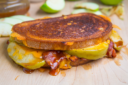 Caramel Apple Grilled Cheese Sandwich (with Bacon) Caramel Apple Grilled Cheese Sandwich (with Bacon)