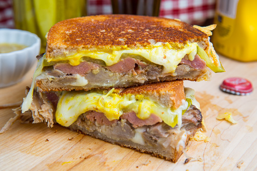 Cuban Grilled Cheese Sandwich Cuban Grilled Cheese Sandwich