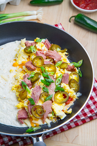 Ham and Egg Breakfast Quesadillas Ham and Egg Breakfast Quesadillas