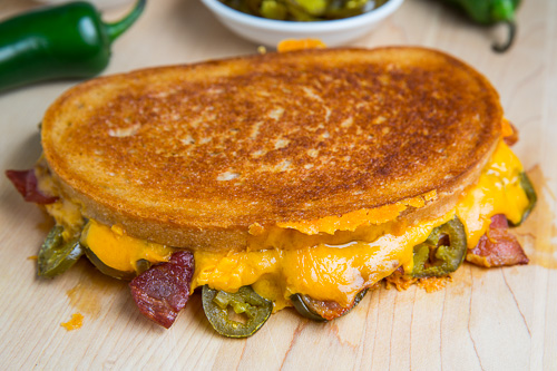 Jalapeno Popper Grilled Cheese Sandwich Jalapeno Popper Grilled Cheese Sandwich