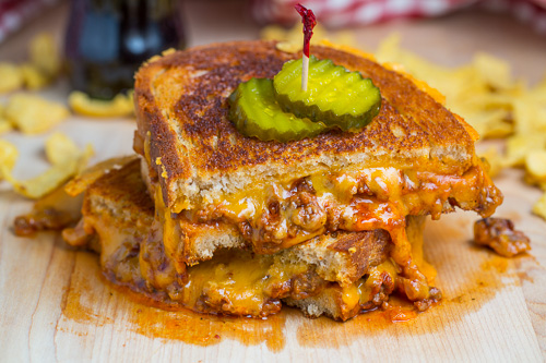 Sloppy Joe Grilled Cheese
