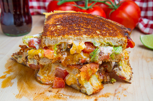 Taco Grilled Cheese Sandwich Taco Grilled Cheese Sandwich