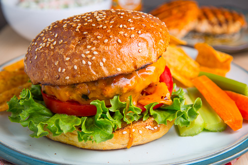 Buffalo Chicken Burgers Buffalo Chicken Burgers