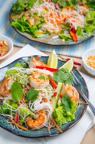 Vietnamese Summer Roll Salad Vietnamese Summer Roll Salad