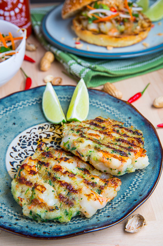 Pad Thai Shrimp Burgers Pad Thai Shrimp Burgers