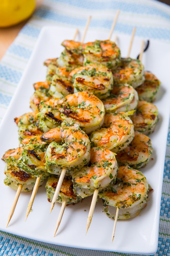 Pesto Grilled Shrimp Pesto Grilled Shrimp