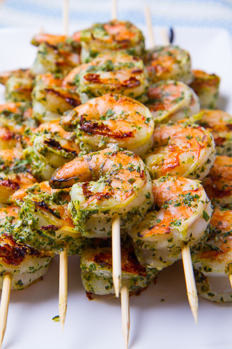 Pesto Grilled Shrimp Pesto Grilled Shrimp