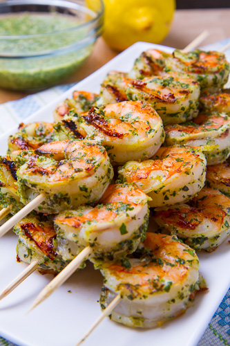 Pesto Grilled Shrimp Pesto Grilled Shrimp