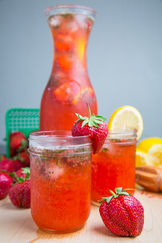 Strawberry Basil Lemonade Strawberry Basil Lemonade