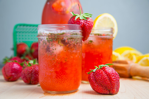 Strawberry Basil Lemonade Strawberry Basil Lemonade