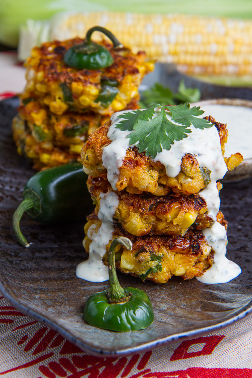 Jalapeno Popper Corn Fritters Jalapeno Popper Corn Fritters