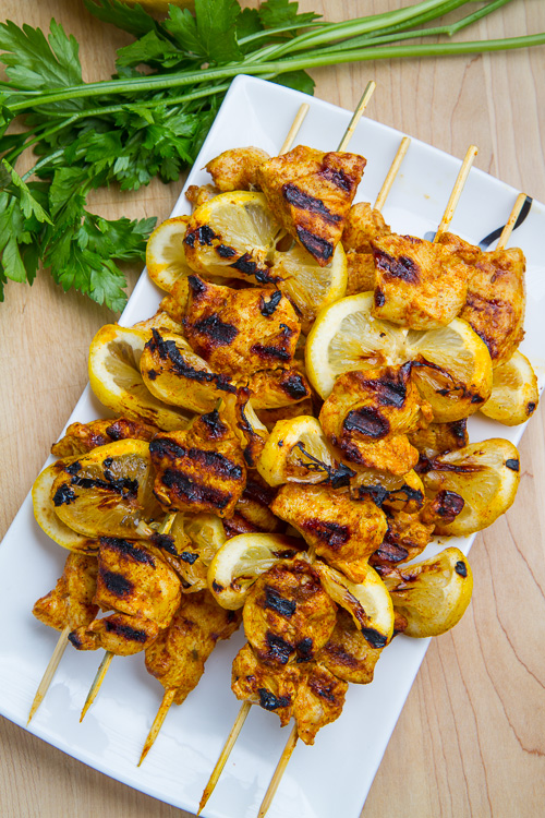 Moroccan Grilled Chicken Kabobs Moroccan Grilled Chicken Kabobs