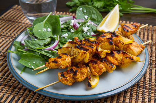 Moroccan Grilled Chicken Kabobs Moroccan Grilled Chicken Kabobs