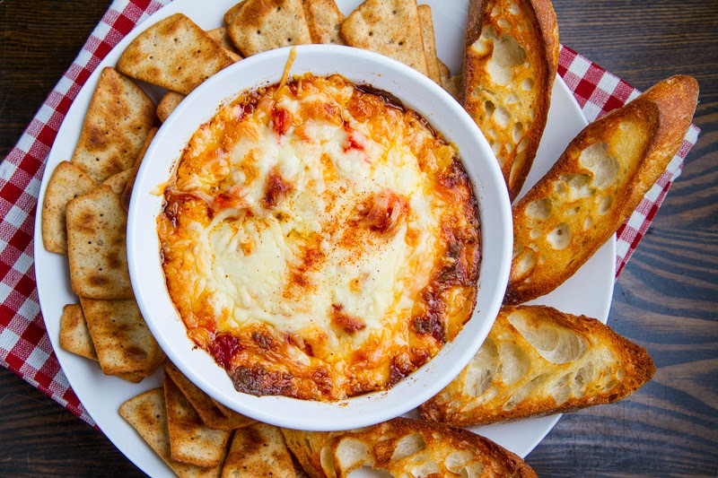 4 Cheese Hot Roasted Red Pepper Dip 4 Cheese Hot Roasted Red Pepper Dip