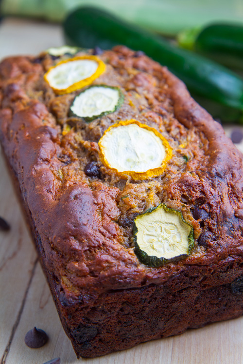 Chocolate Chip Zucchini Greek Yogurt Banana Bread Chocolate Chip Zucchini Greek Yogurt Banana Bread