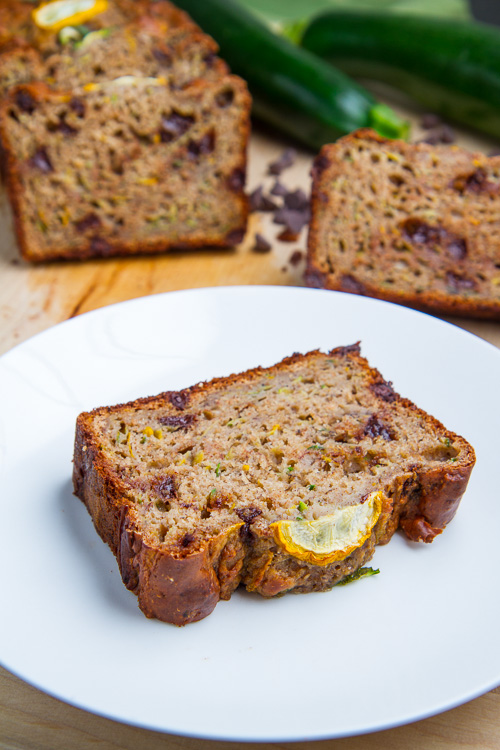 Chocolate Chip Zucchini Greek Yogurt Banana Bread Chocolate Chip Zucchini Greek Yogurt Banana Bread